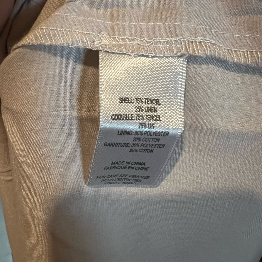 Torn by Ronny Kobo Beige The Camila Dress Midi Dress Medium - Picture 9 of 9